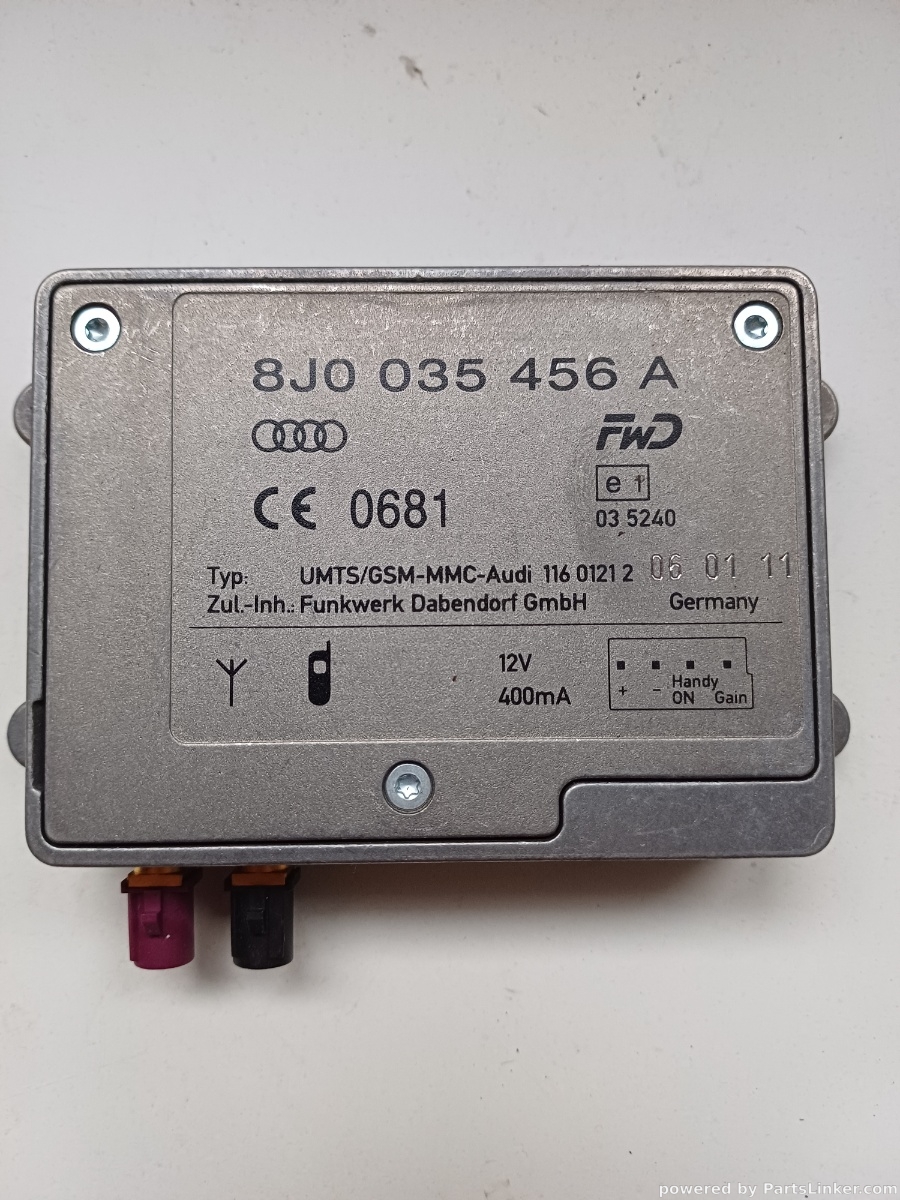 Antena radio amplificator AUDI A8 III (4H2, 4H8, 4HC, 4HL) [ 2009 - 2018 ] OEM 8J0035456A