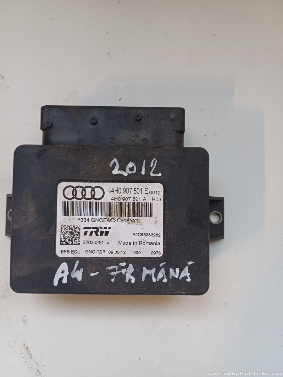 Calculator frana mana AUDI A4 IV (8K2, B8) [ 2007 - 2015 ] OEM 3H0907801E