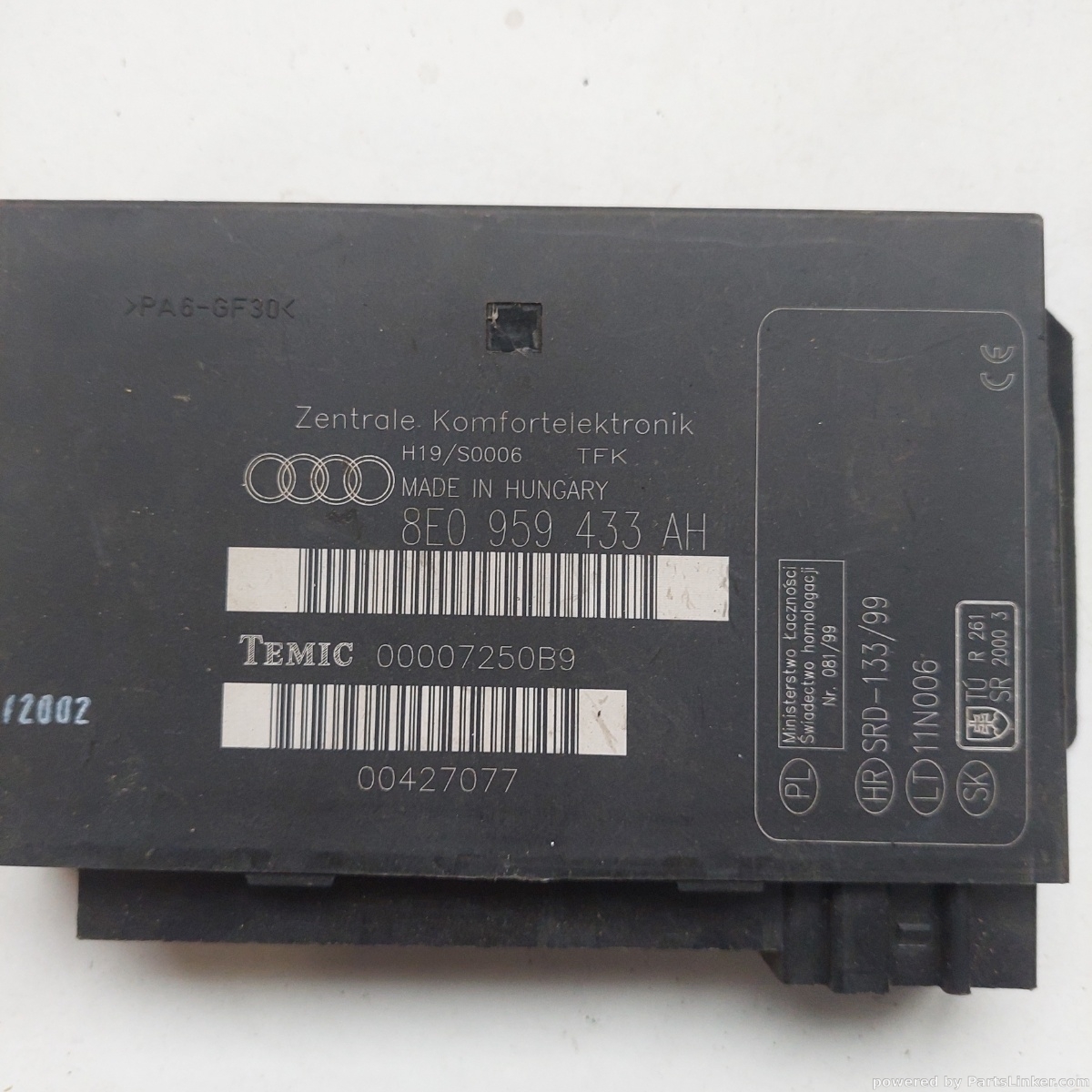 Calculator confort AUDI A4 II Avant (8E5, B6) [ 2000 - 2005 ] OEM 8e0959433ah