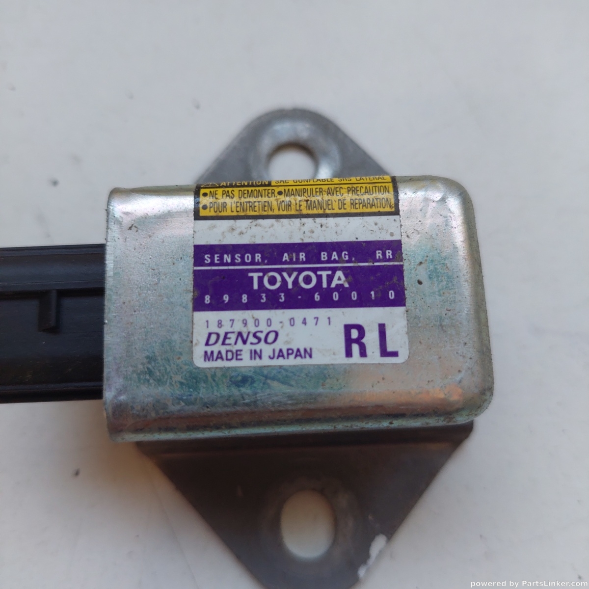 Senzor airbag TOYOTA LAND CRUISER 150 (TRJ15_, KDJ15_, GRJ15_, GDJ15_) [ 2009  OEM 898336010 – foto 2