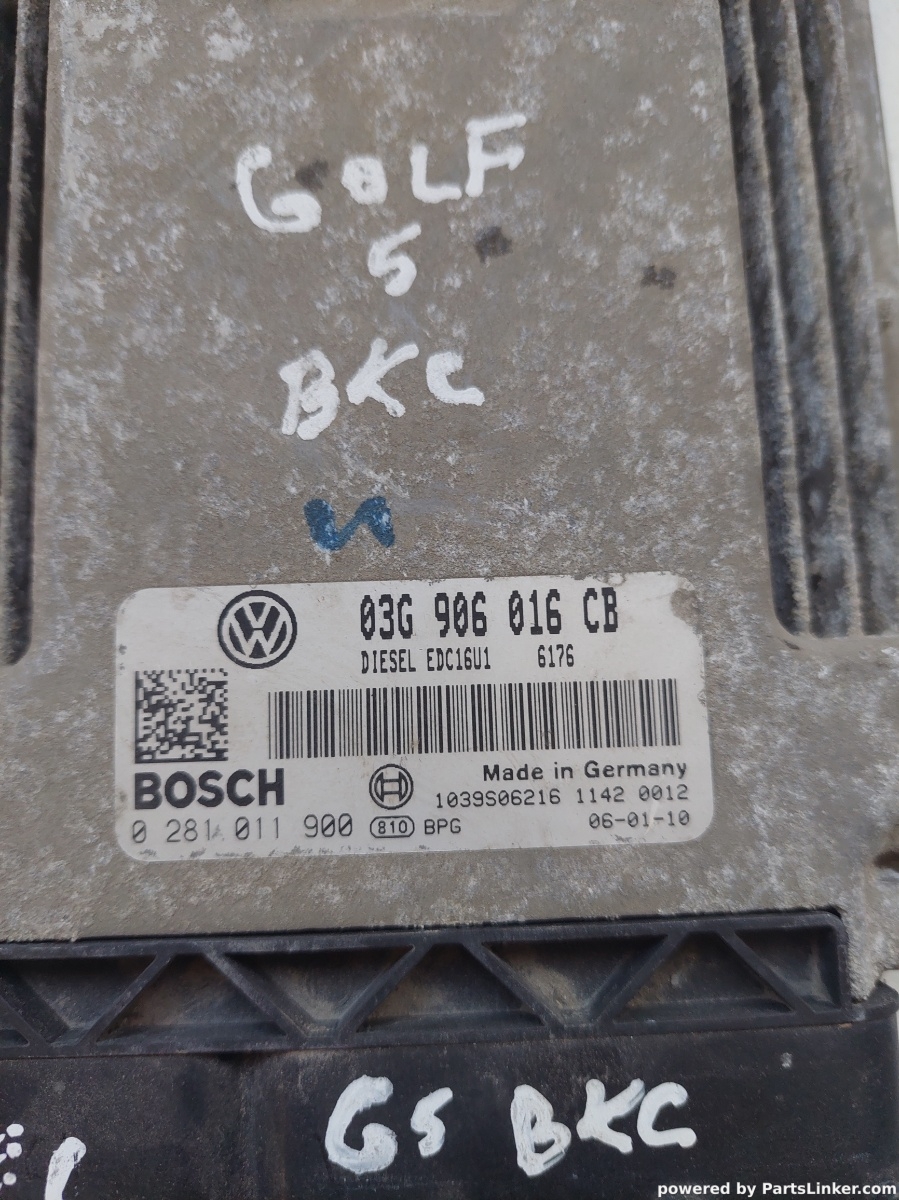 Calculator ECU VOLKSWAGEN GOLF V Variant (1K5) [ 2007 - 2009 ] OEM 03g906016cb – foto 2
