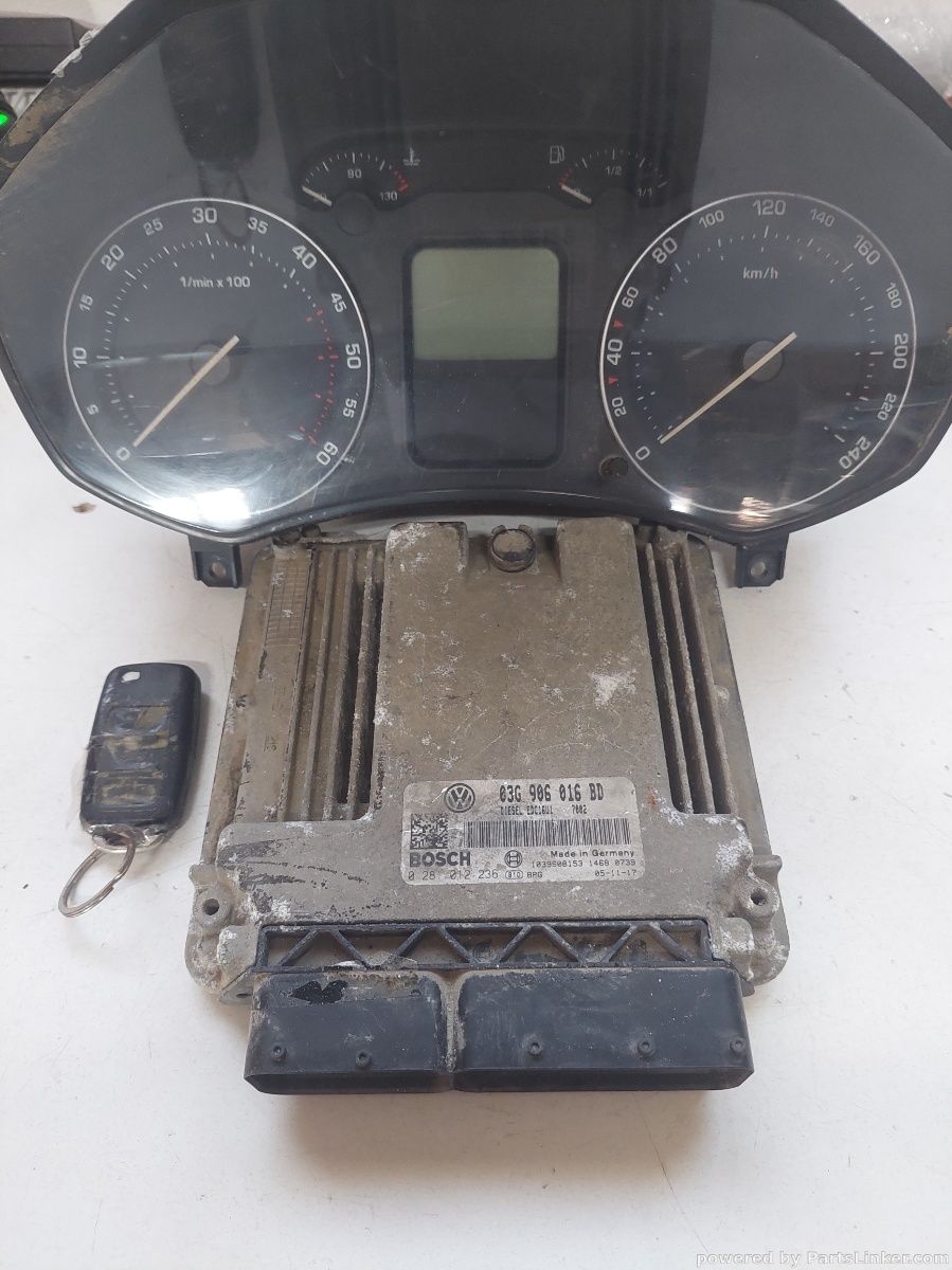 Kit pornire SKODA OCTAVIA II Combi (1Z5) [ 2004 - 2013 ] TDI (BKC) 77KW|105HP BOSCH 0281012236 OEM 03g906016bd