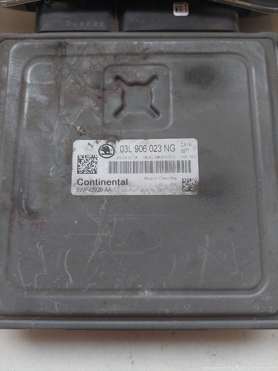 Kit pornire SKODA FABIA II (542) [ 2006 - 2014 ] TDI (CAYA) 55KW|75HP Continental 5wp42929aa OEM 03l906023ng – foto 2