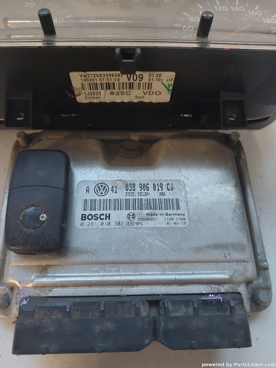 Kit pornire VOLKSWAGEN GOLF IV (1J1) [ 1997 - 2007 ] TDI (AJM, AUY) 85KW|115HP BOSCH 0281010302 OEM 038906019cj – foto 2