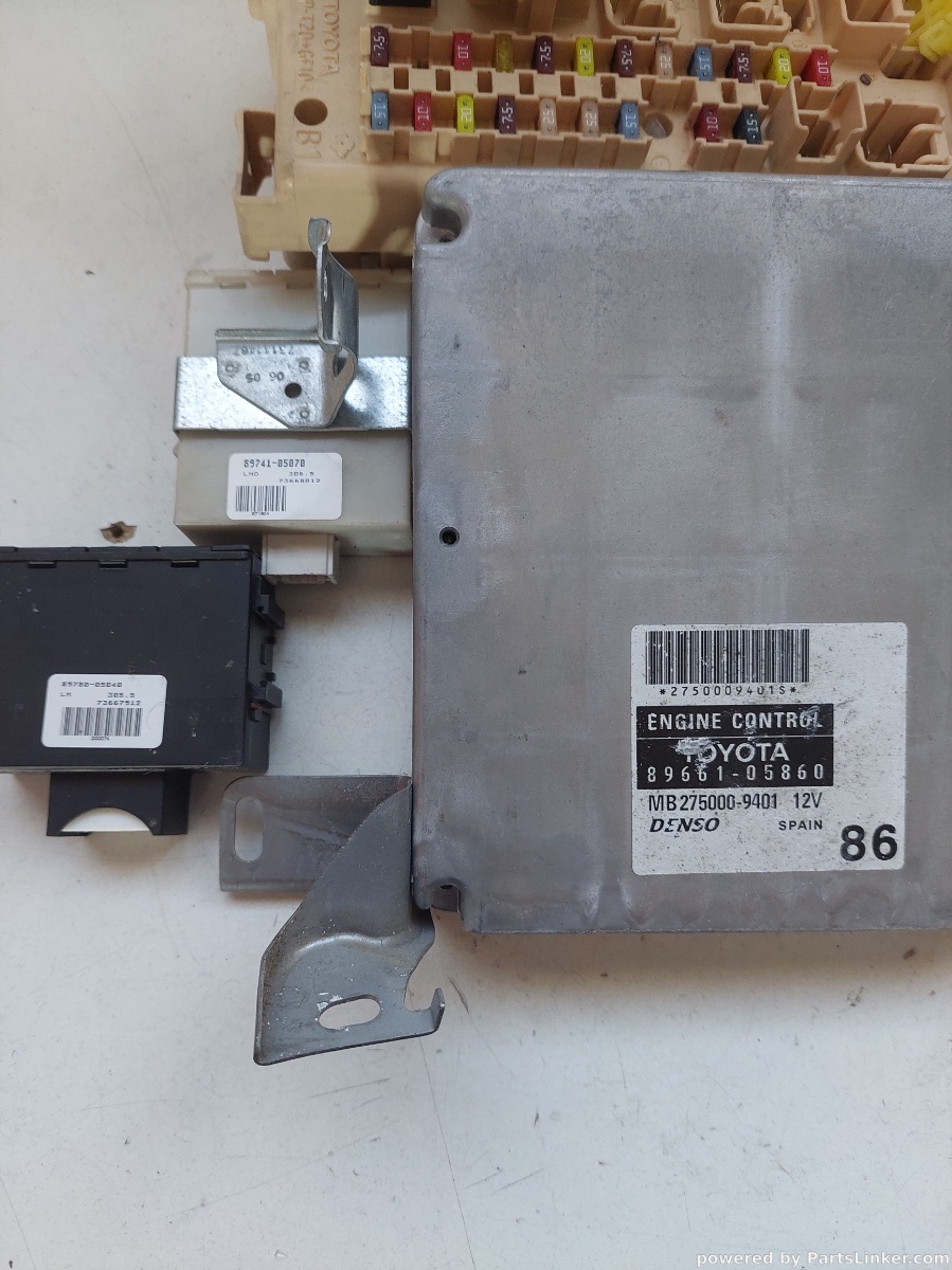 Kit pornire TOYOTA AVENSIS Saloon (_T25_) [ 2003 - 2008 ] 1.8 (1ZZ-FE) 95KW|129HP Denso Mb2750009401 OEM 8966105860 – foto 2