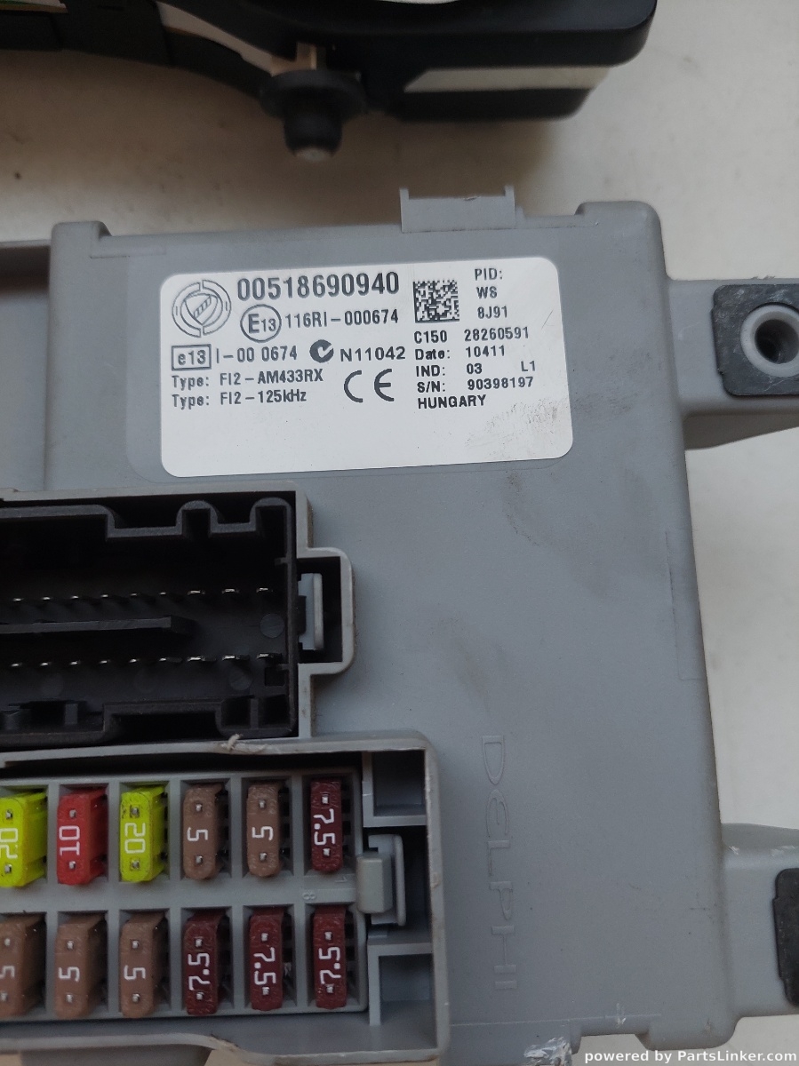 Kit pornire FIAT GRANDE PUNTO (199_) [ 2005 - > ] 1.3 D Multijet (199 A2.000) 68KW|92HP FPT 9fys8nk4l OEM 51904061