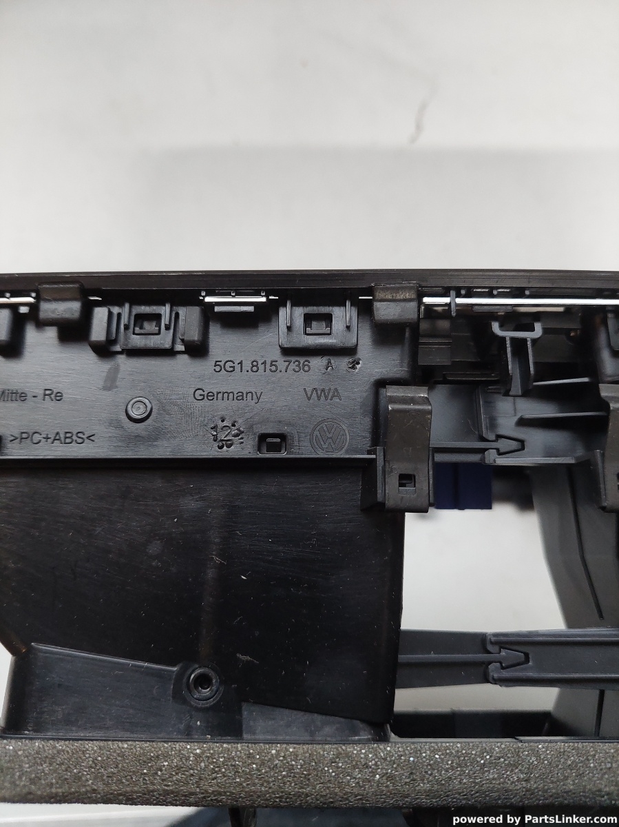 Guri ventilatie VOLKSWAGEN GOLF 7 Variant (BA5) [ 2013 - 2017 ] OEM 5g1815736 – foto 2