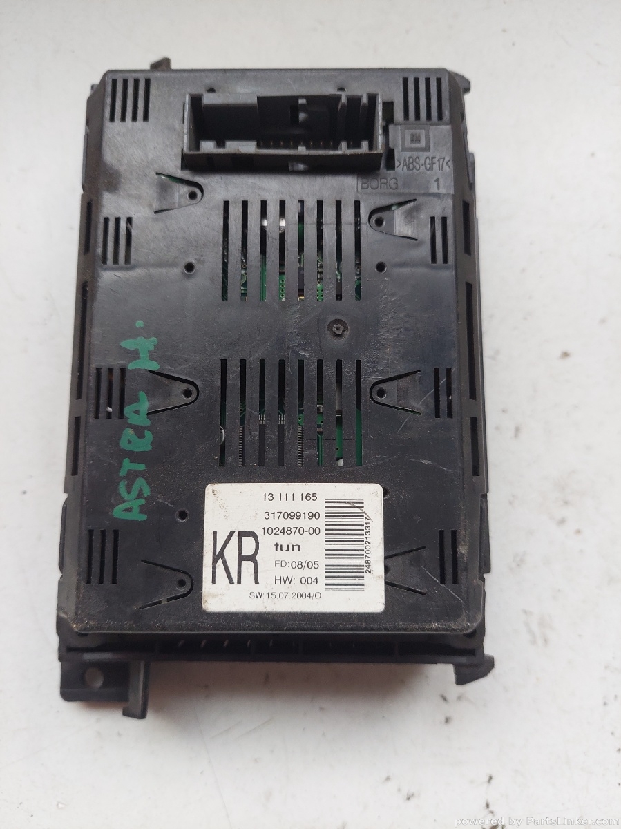 Display OPEL ASTRA H (L48, A04) [ 2004 - 2014 ] OEM 131165 – foto 2