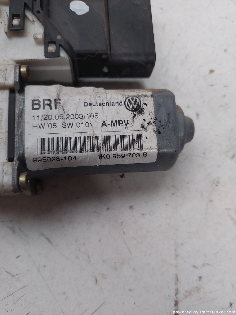 Motoras geam pivotant dreapta spate VOLKSWAGEN TOURAN 1T1, 1T2 2003 - 2010 1k0959703b – foto 2