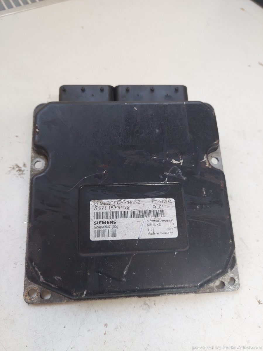 Calculator ECU MERCEDES-BENZ CLK (C208) [ 1997 - 2003 ] 200 Kompressor (M 111.956) 120KW|163HP SIEMENS 5wk90507 OEM A2711539179