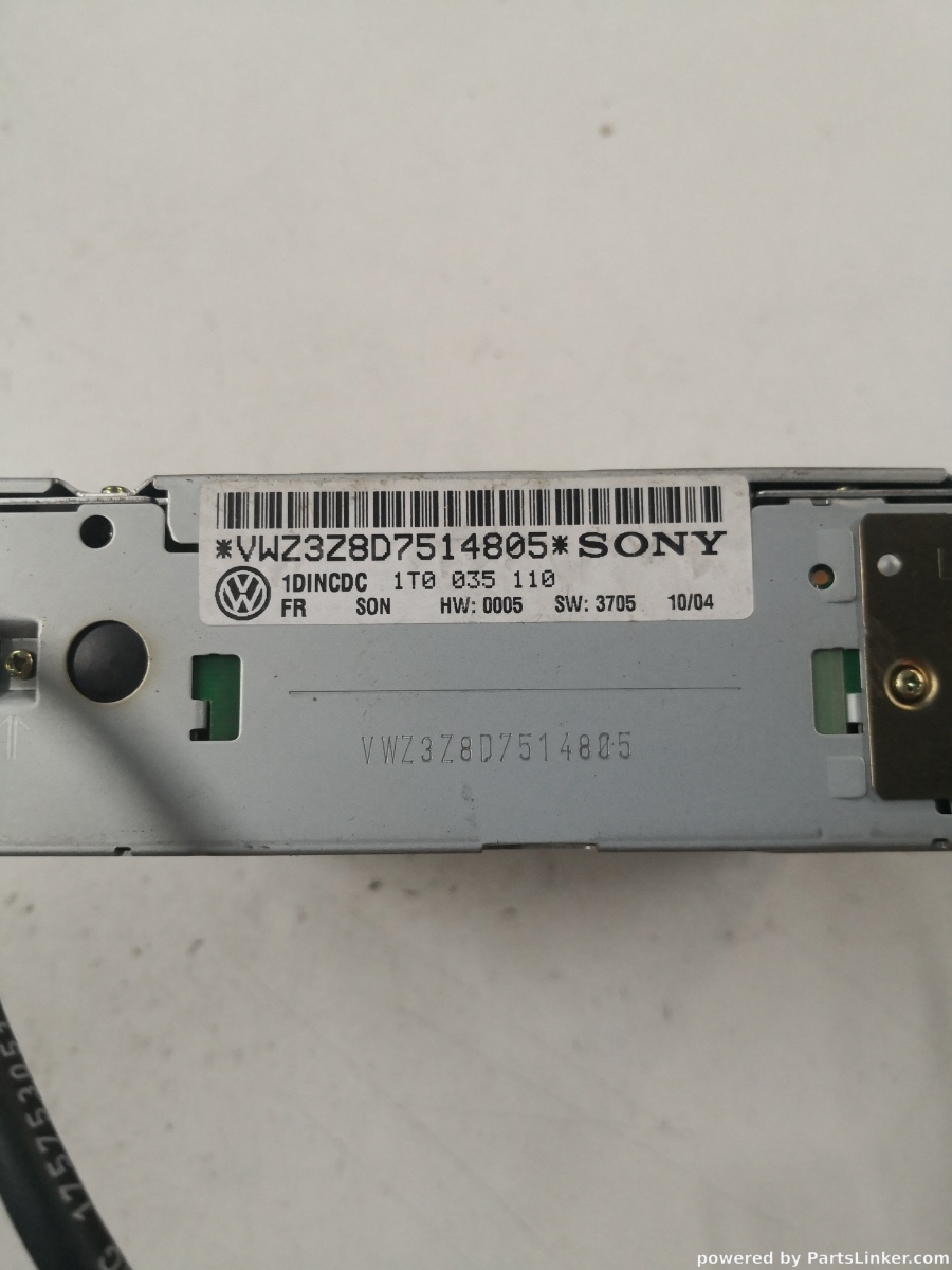 Magazie CD VOLKSWAGEN TOURAN (1T1, 1T2) [ 2003 - 2010 ] OEM 1t0035110 – foto 3