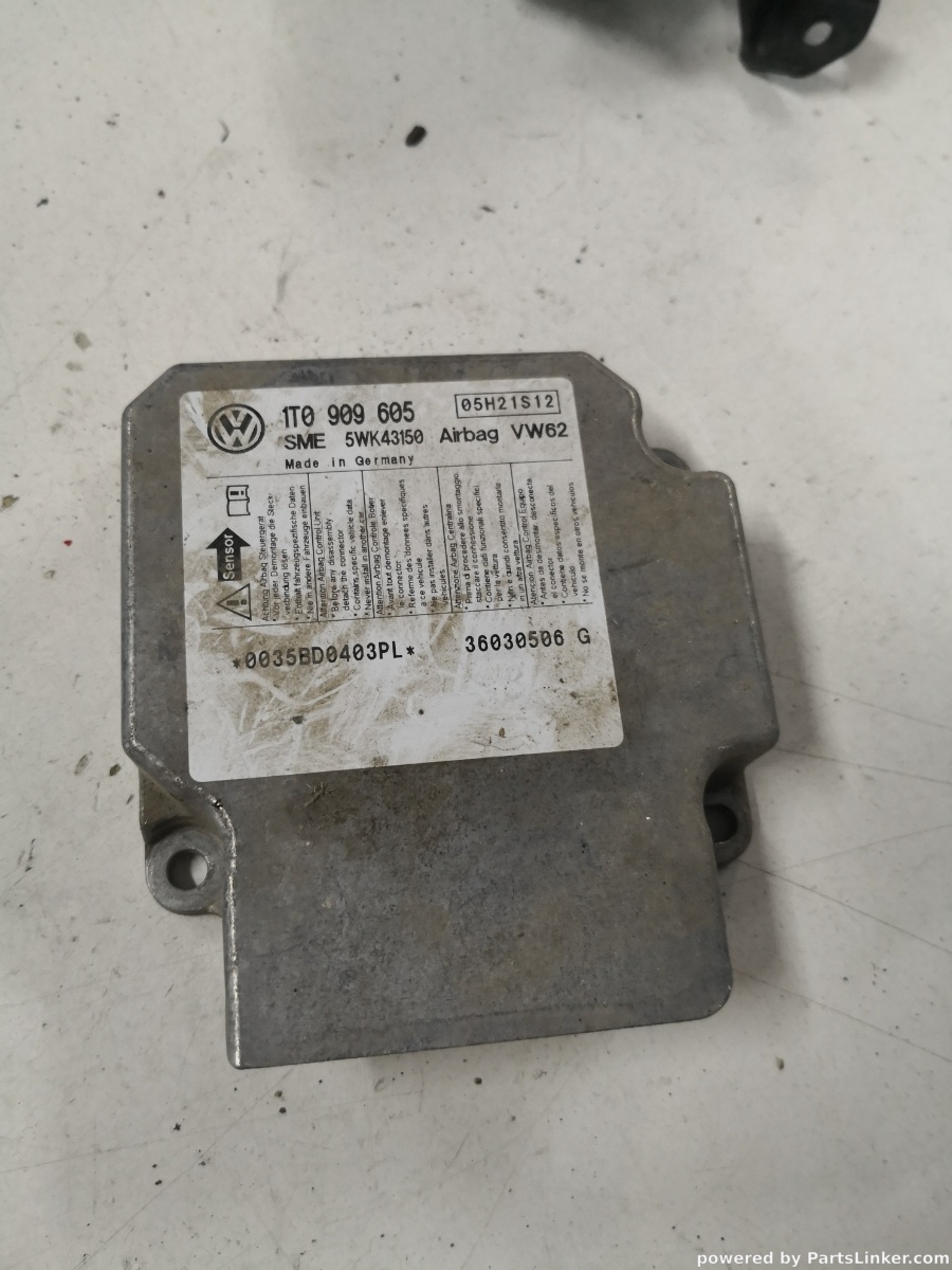 Calculator airbag VOLKSWAGEN TOURAN (1T1, 1T2) [ 2003 - 2010 ] OEM 1t0909605