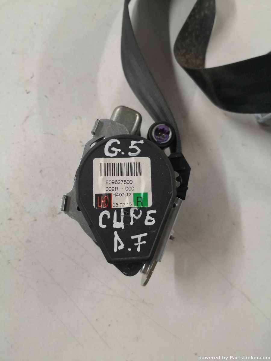 Centura siguranta dreapta fata VOLKSWAGEN GOLF V (1K1) [ 2003 - 2009 ] OEM 609627800