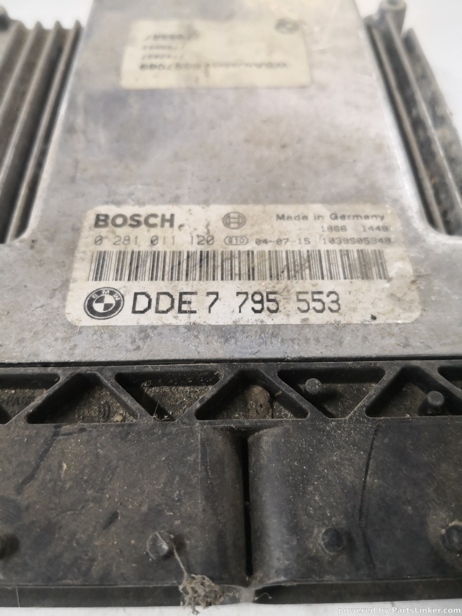 Calculator ECU BMW 5 (E60) [ 2001 - 2010 ] 520 d (N47 D20 A, N47 D20 C) 130KW|177HP BOSCH Dde7795553 OEM 0281011120 – foto 2