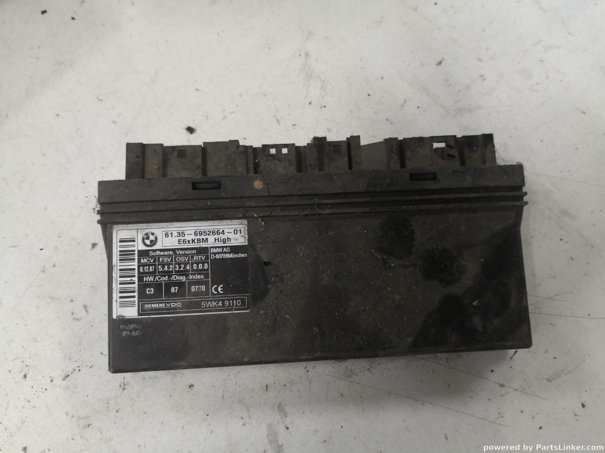 Calculator confort BMW 5 (E60) [ 2001 - 2010 ] SIEMENS 6952664 OEM 5wk49110