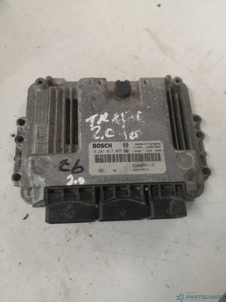 Calculator ECU Renault Trafic 2.0 dCi an de fabricatie 2013 BOSCH OEM 0281017065