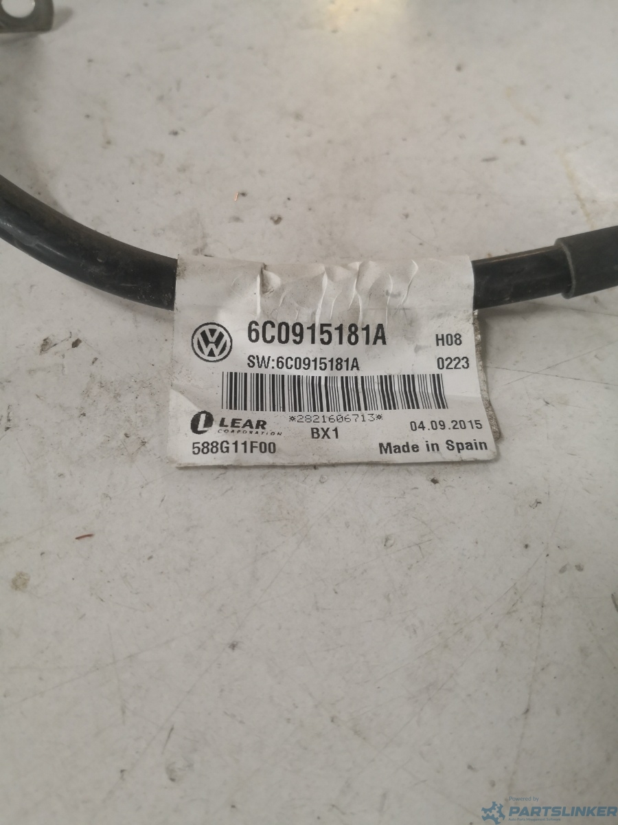 Borna baterie minus SKODA RAPID II (NH3) [ 2012 - > ] OEM 6c0915181a – foto 2