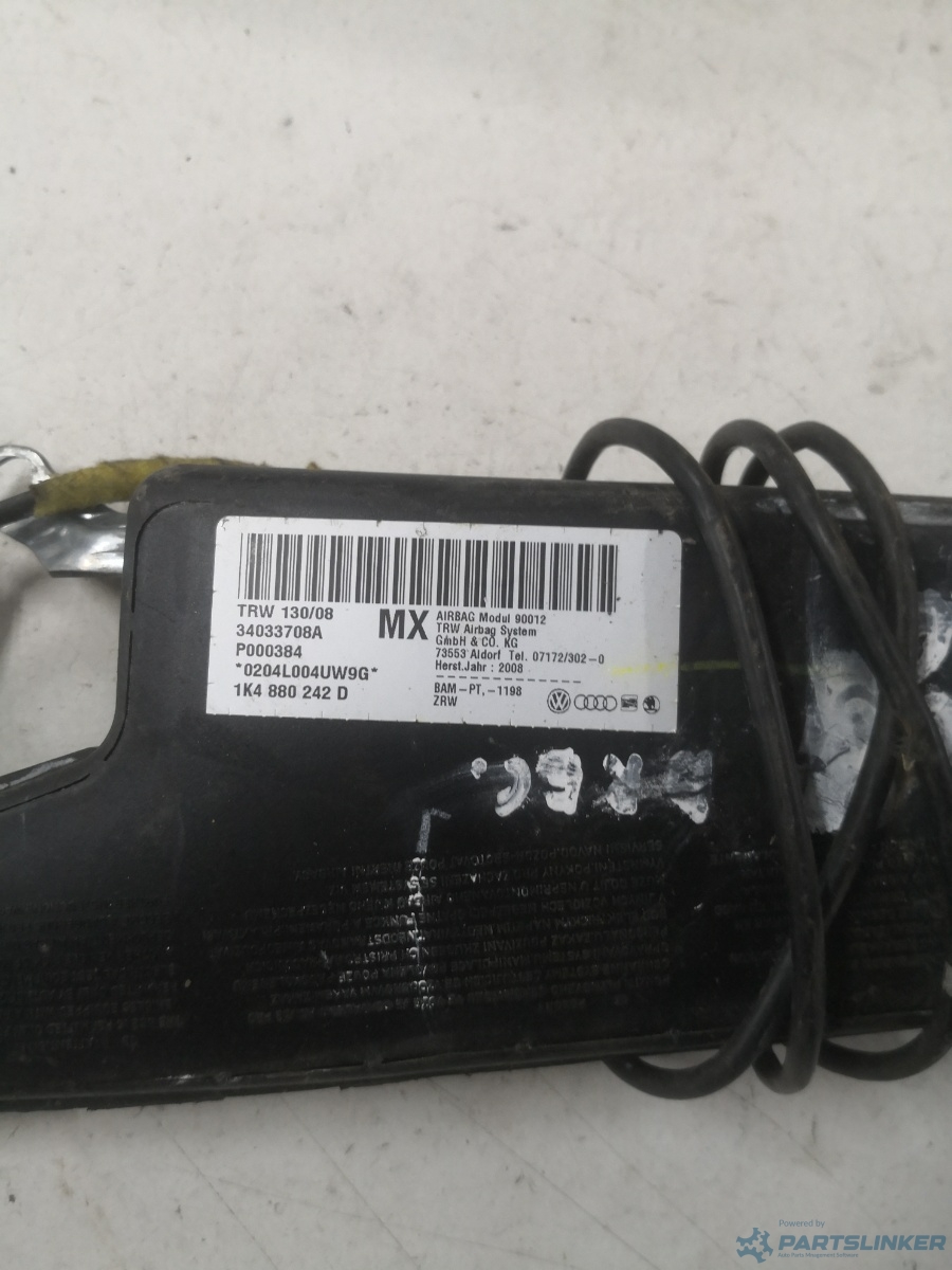 Airbag scaun dreapta fata VOLKSWAGEN GOLF VI (5K1) [ 2008 - 2013 ] OEM 34033708a – foto 2