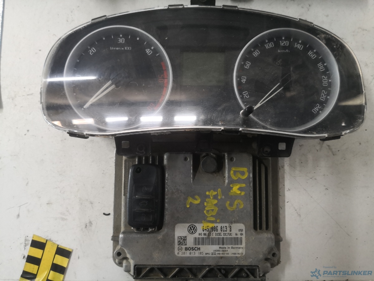 Kit pornire SKODA FABIA II (542) [ 2006 - 2014 ] TDI (BMS, BNV) 59KW|80HP BOSCH 0281013185 OEM 045906013b