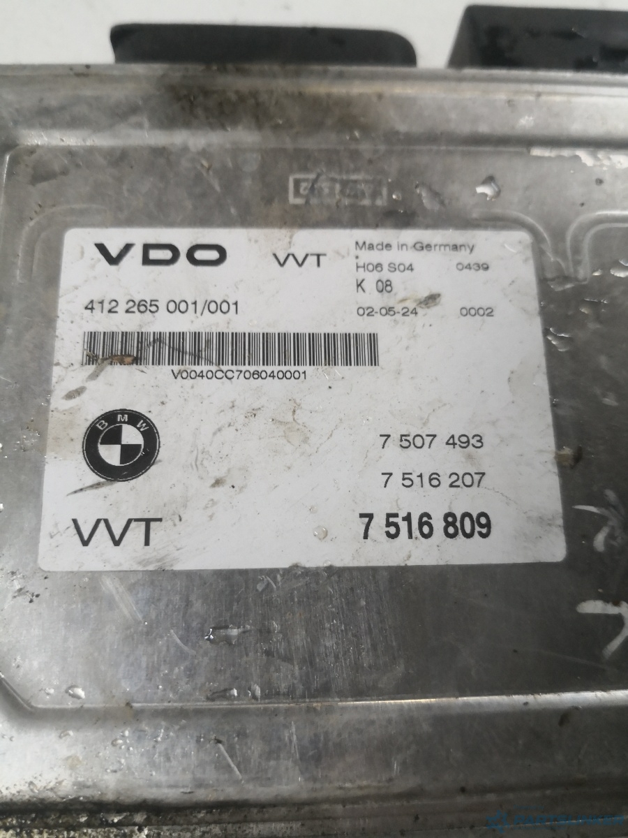 Calculator ECU BMW 3 IV (E46) [ 1998 - 2005 ] 318 i (N42 B20 A) 100KW|136HP VDO 412265001 OEM 7516809 – foto 2