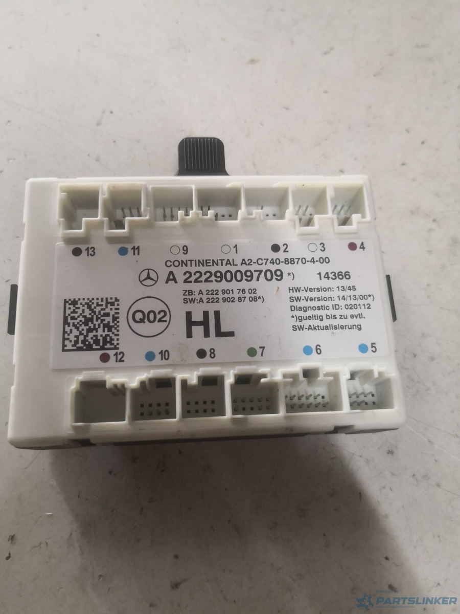 Modul usa MERCEDES-BENZ S-CLASS W222, V222, X222 2013 - > 3.0 S 350 BlueTEC / d OM 642.861 190KW|258HP 0