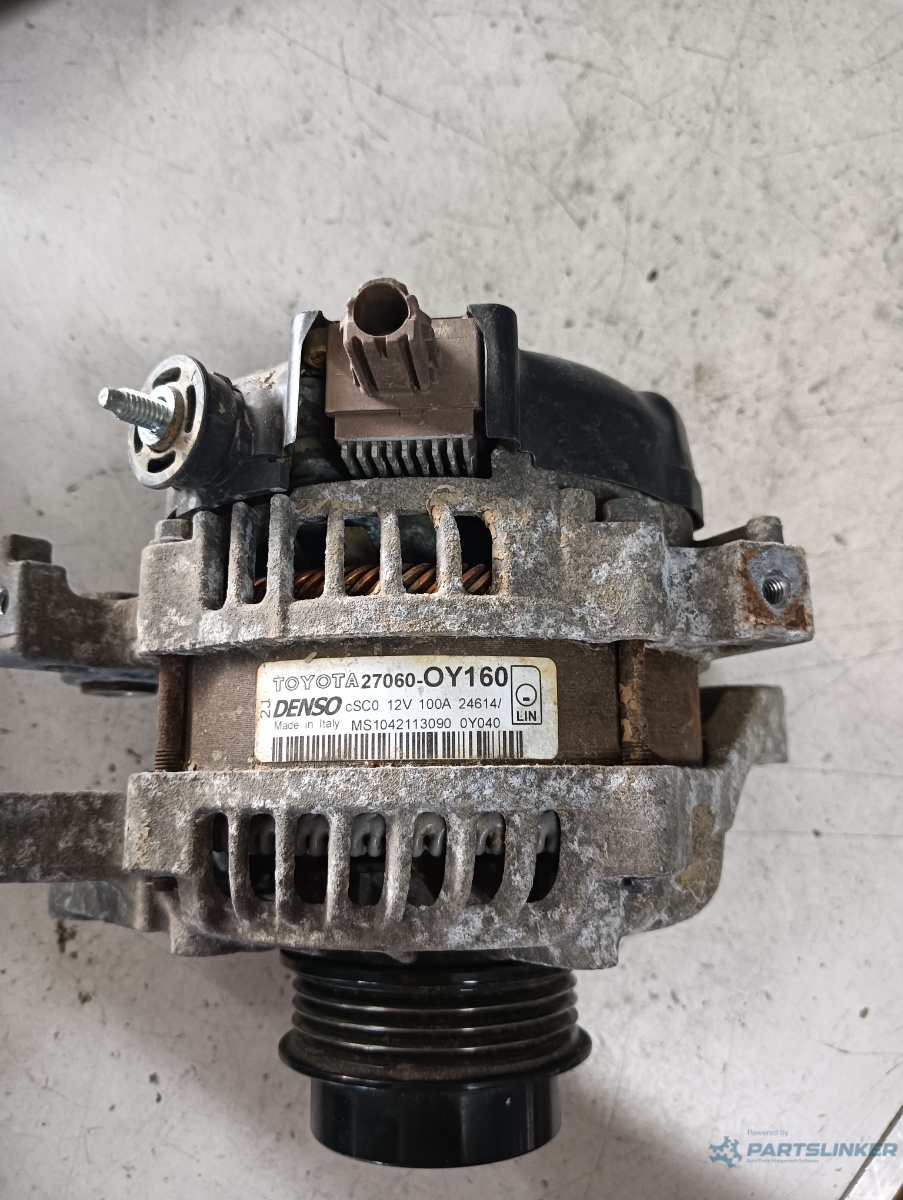 Alternator TOYOTA COROLLA 1.3 i 2015 OEM 27060oy160 – foto 2