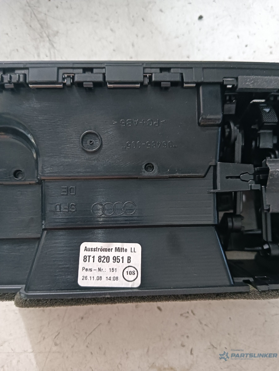 Guri ventilatie AUDI A4 IV (8K2, B8) [ 2007 - 2015 ] OEM 8t1820951b – foto 2