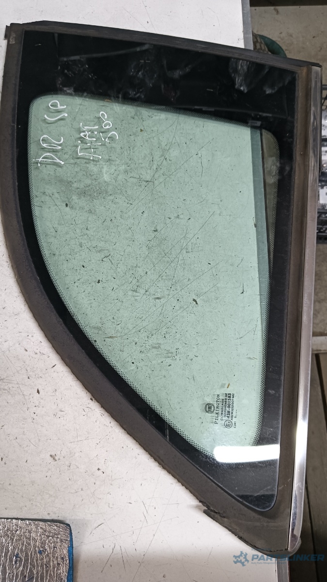 Geam dreapta spate FIAT 500 (312) [ 2007 - > ] OEM 43r001583