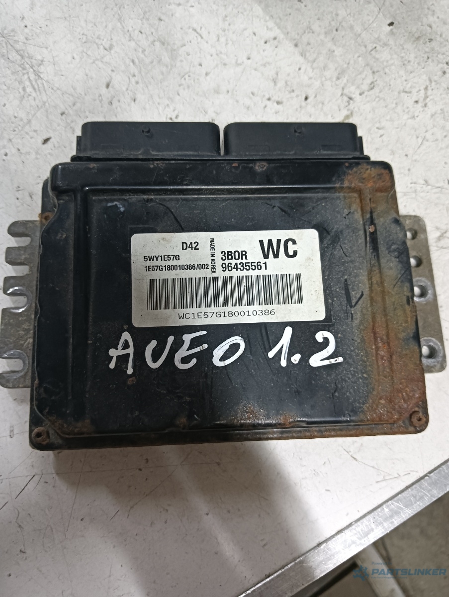 Calculator ECU CHEVROLET AVEO Hatchback (T250, T255) [ 2006 - > ] 1.2 (LY4) 53KW|72HP 5wy1e57g OEM 96435561