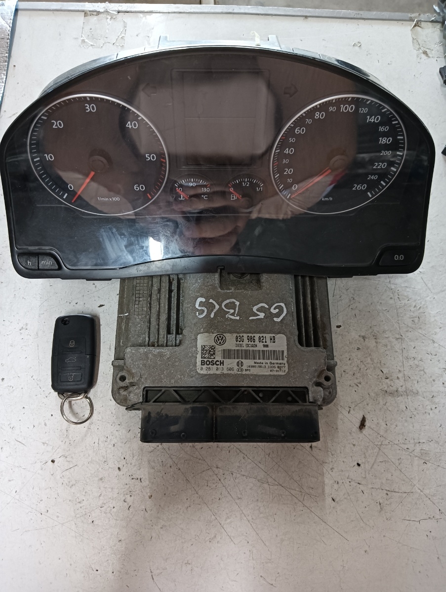 Kit pornire VOLKSWAGEN GOLF V Variant (1K5) [ 2007 - 2009 ] TDI (BLS, BXE) 77KW|105HP BOSCH 0281013606 OEM 03g906021hb