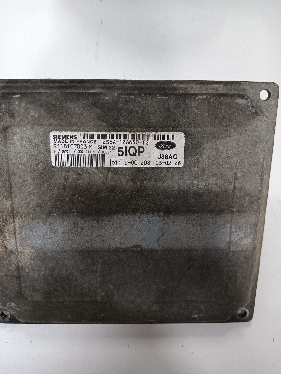 Calculator ecu FORD FUSION Estate JU_ 2002 - 2012 2s6a12a650tg – foto 2