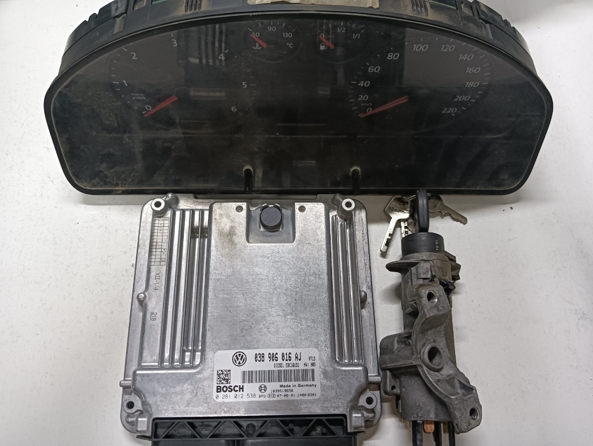 Kit pornire  VOLKSWAGEN TRANSPORTER V Box 7HA, 7HH, 7EA, 7EH 2003 - > 1.9 TDI BRS BOSCH 0281012538 038906016aj