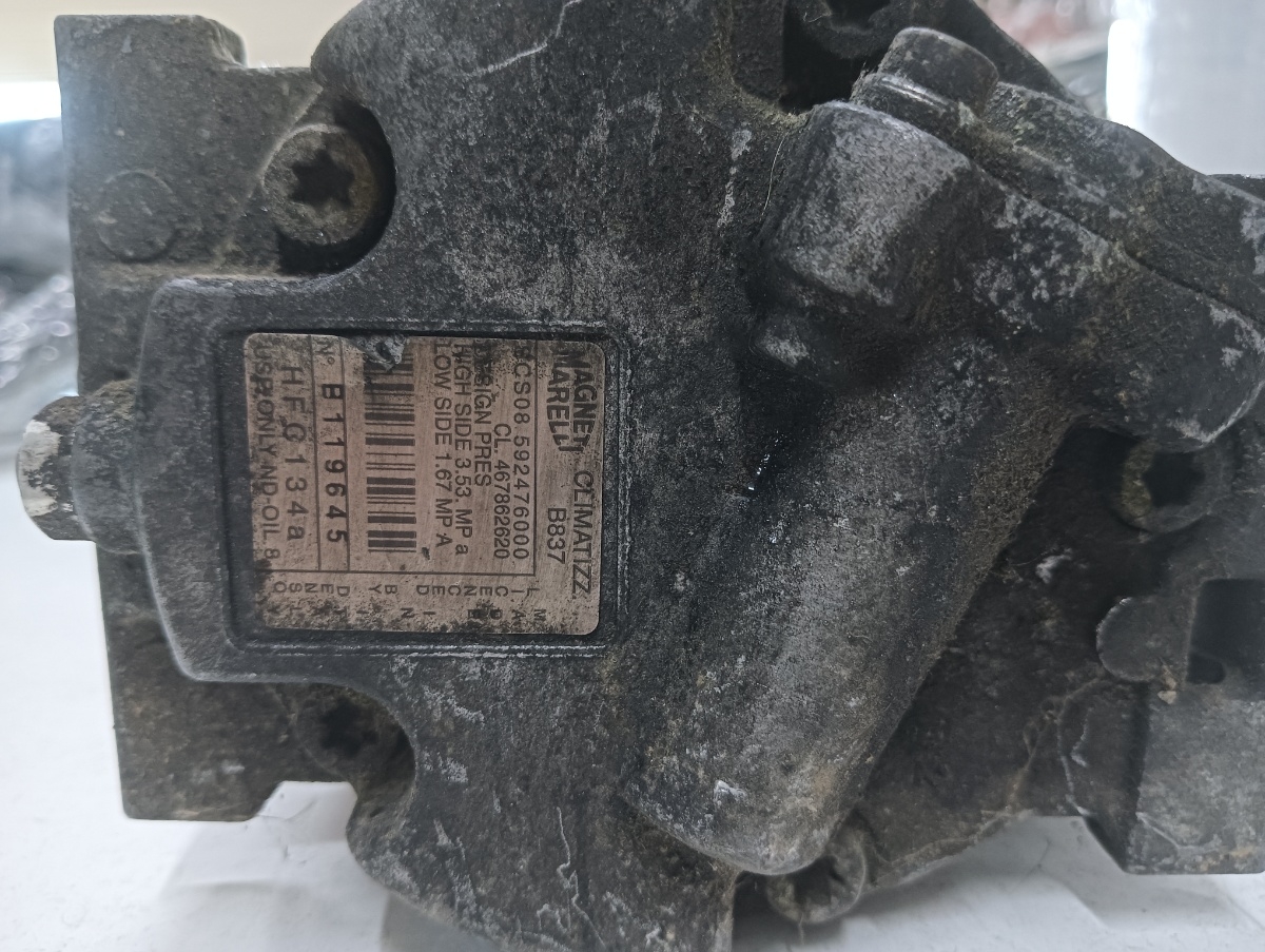 Compresor  AC FIAT DOBLO Cargo 223_ 2000 - > 1.9 JTD 223 A7.000, 223 B1.000 592476000 – foto 2