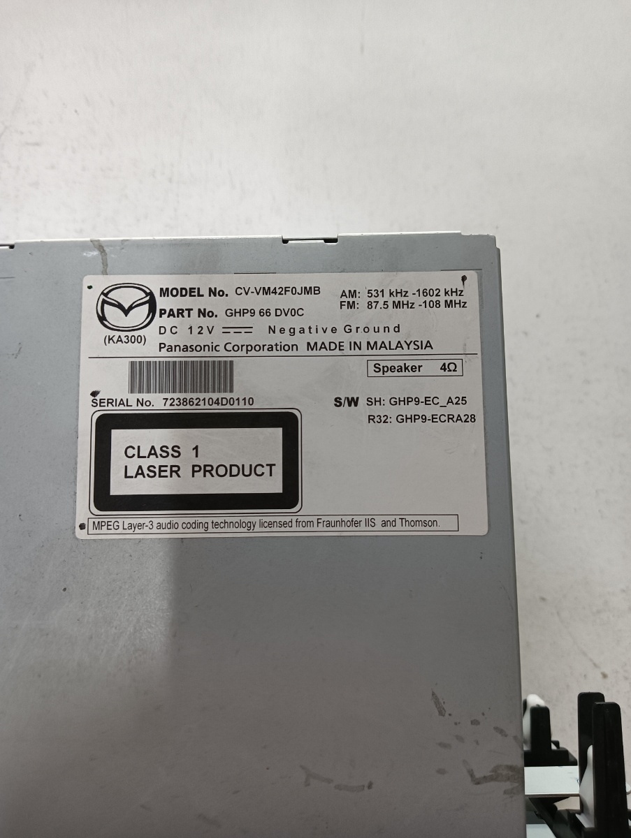 Navigatie MAZDA 6 GH 2007 - 2013 Cvvm42f0jmb – foto 2