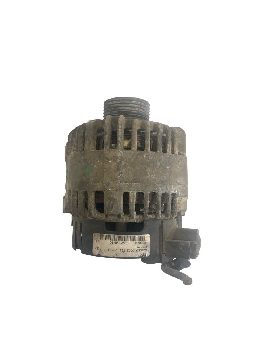 Alternator 14V 1.4B/1.6B CITROEN/PEUGEOT 206 Hatchback 2A/C 1998 - > OEM 9641398480 / 63321733