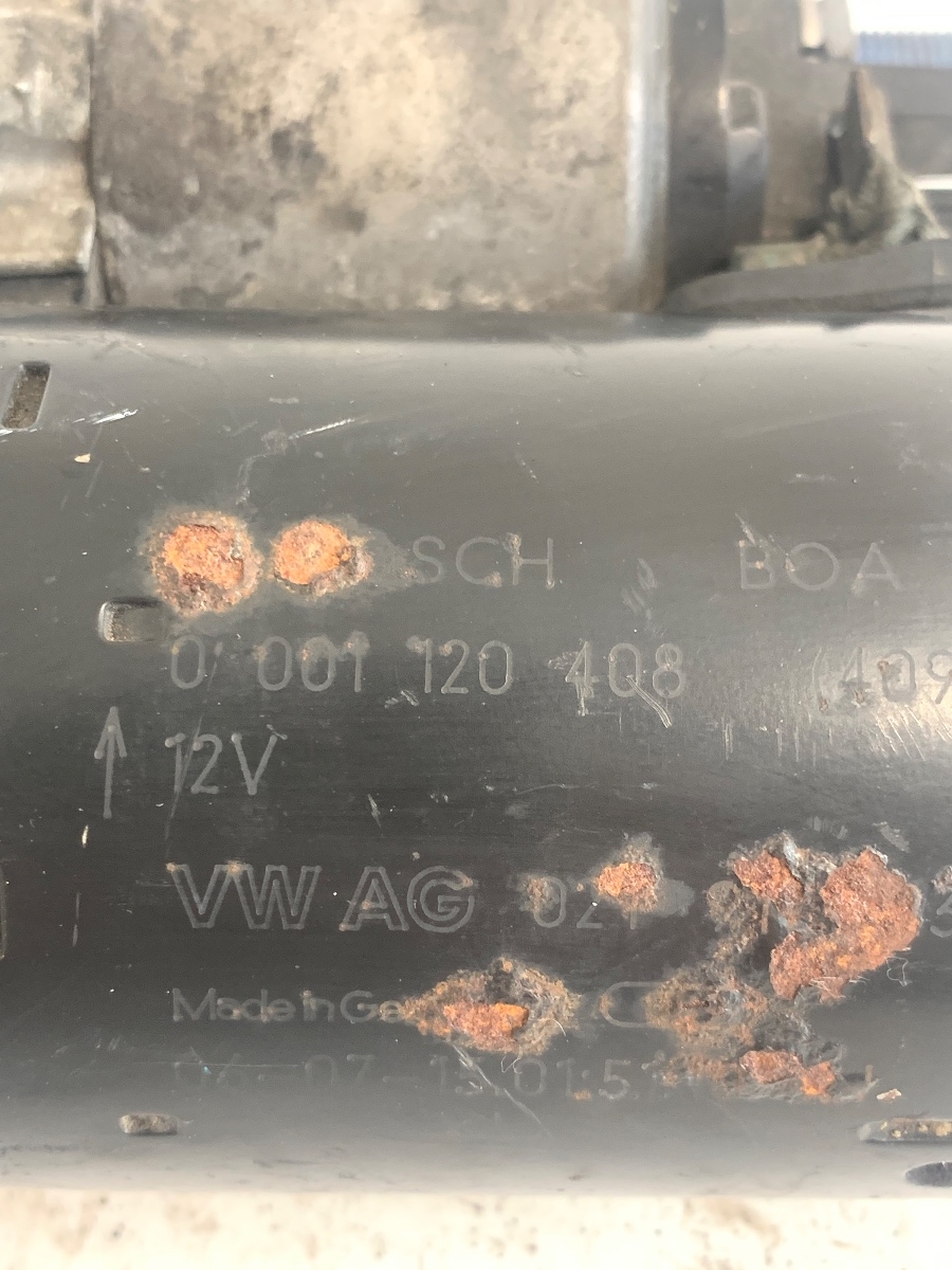 Electromotor 1.6BSE AUDI A3 II 8P1 2003 - 2013 OEM  0001124008 – foto 2