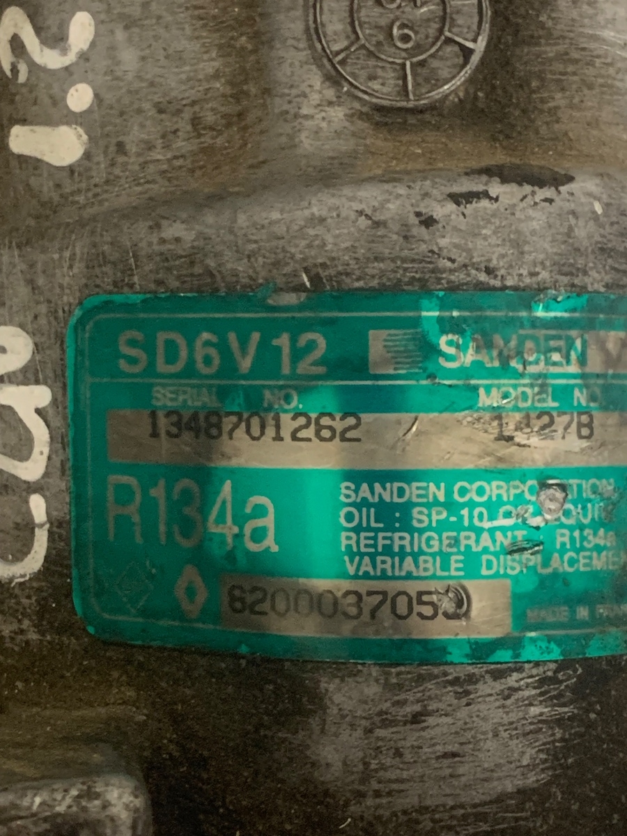 Compresor AC 1.2B RENAULT CLIO II BB0/1/2_, CB0/1/2_ 1998 - > 1348701262 – foto 3