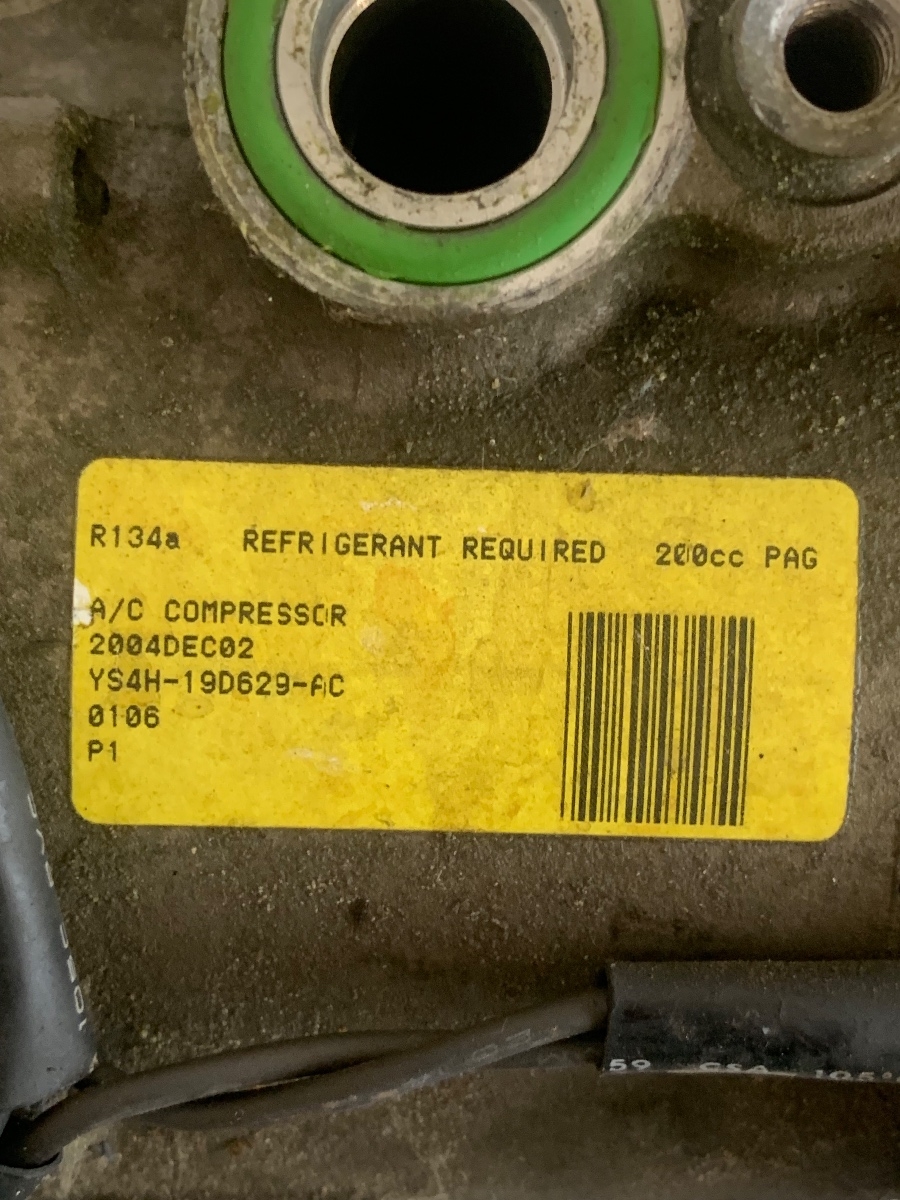 Compresor  AC FORD FUSION  JU_ 2002 - 2012 1.6i OEM YS4H-19D629-AC – foto 3