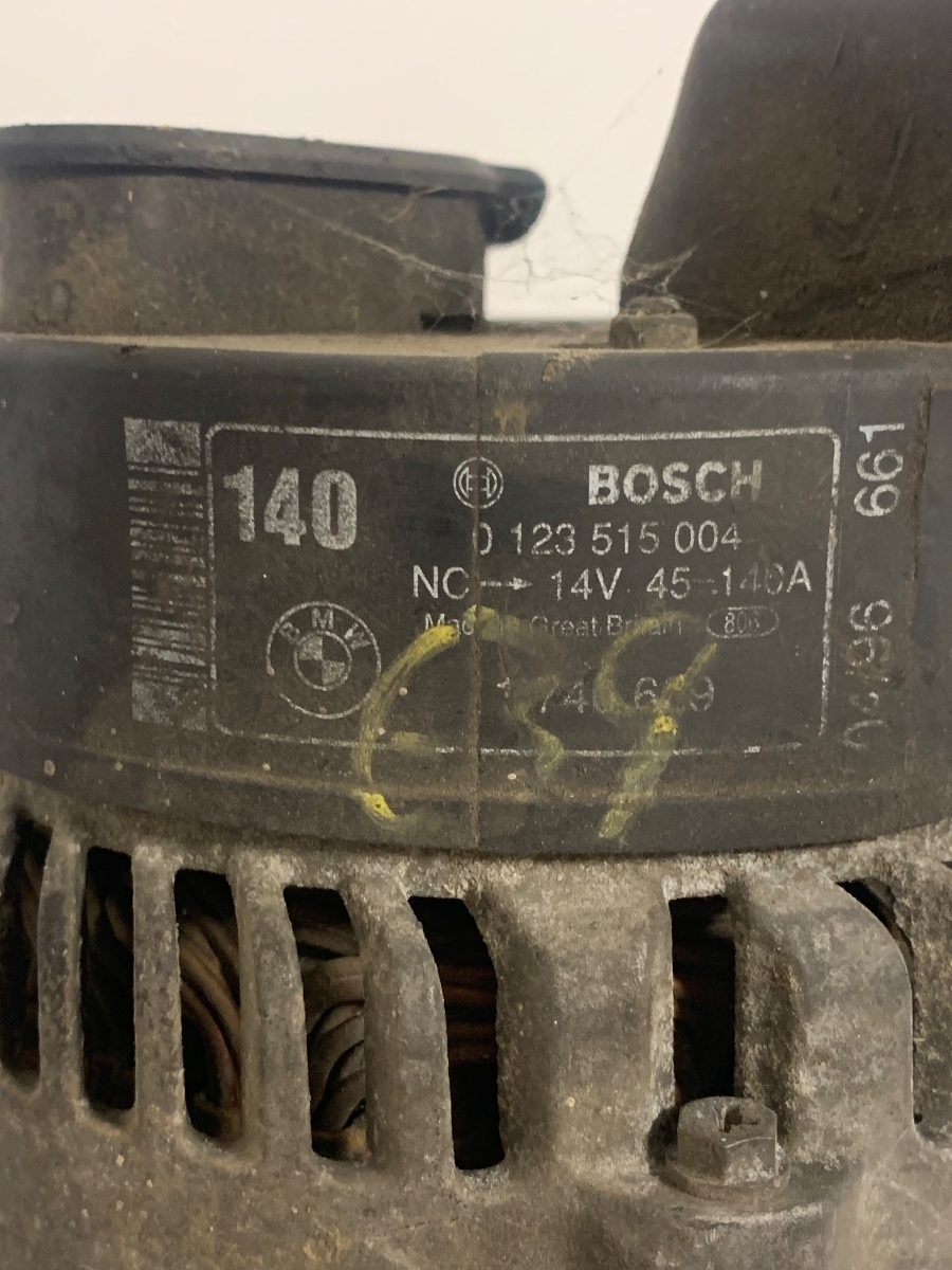 Alternator BMW 5 E39 1995 - 2003  2.0i OEM 0123515004 – foto 3