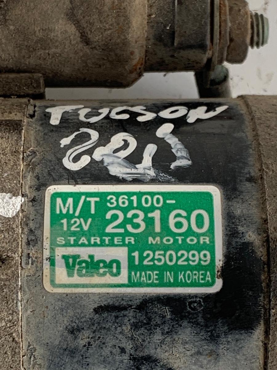 Electromotor HYUNDAI TUCSON JM 2004 - 2010 2.0i 1250299 / 36100-23160 – foto 3
