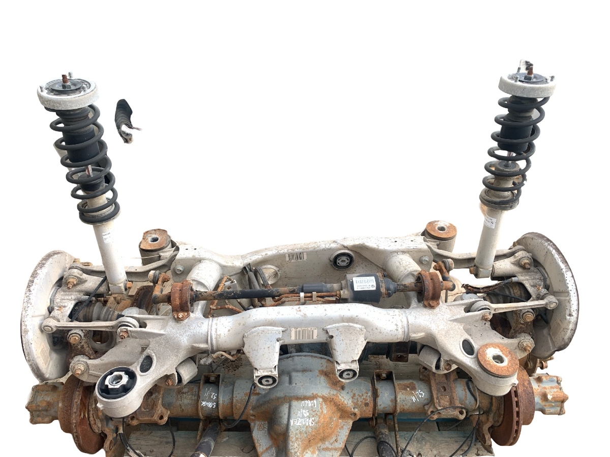 Punte spate completa cu fuzete + bara torsiune activa BMW 7 IV E65 2004 – foto 2