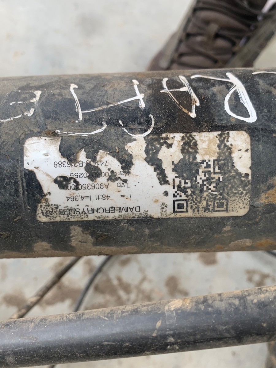 PUNTE spate VOLKSWAGEN CRAFTER 2009 2.5 RAPORT 48:11 – foto 2