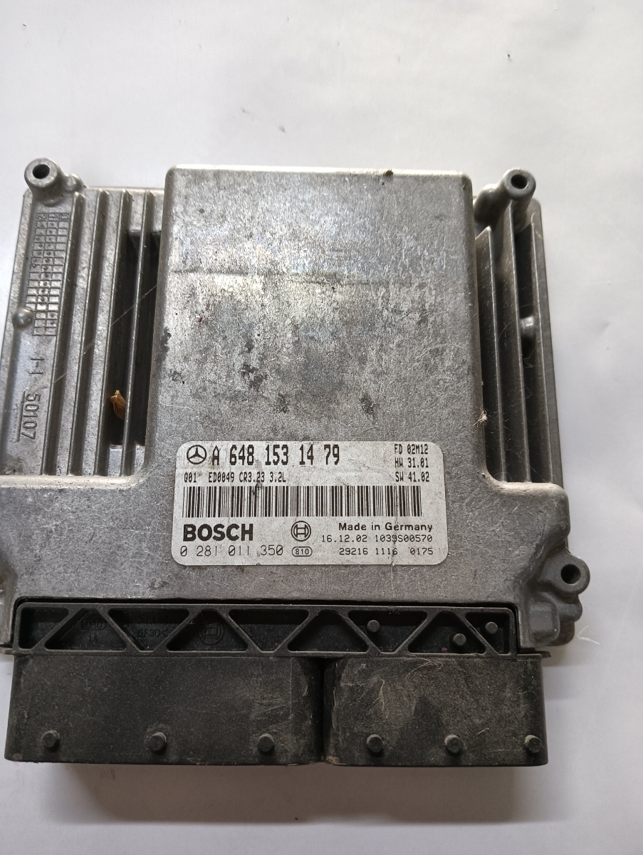 Calculator ecu  MERCEDES-BENZ E-CLASS W211 2002 - 2009 3.2 E 280 CDI OM 648.961 A6481531479 – foto 2