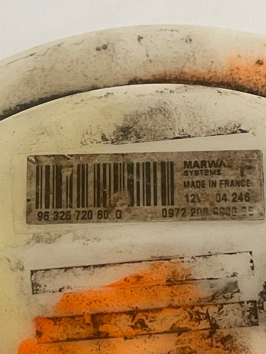 Pompa combustibil interna PEUGEOT 307 3A/C 2000 - > 2.0B 9632672080G – foto 2