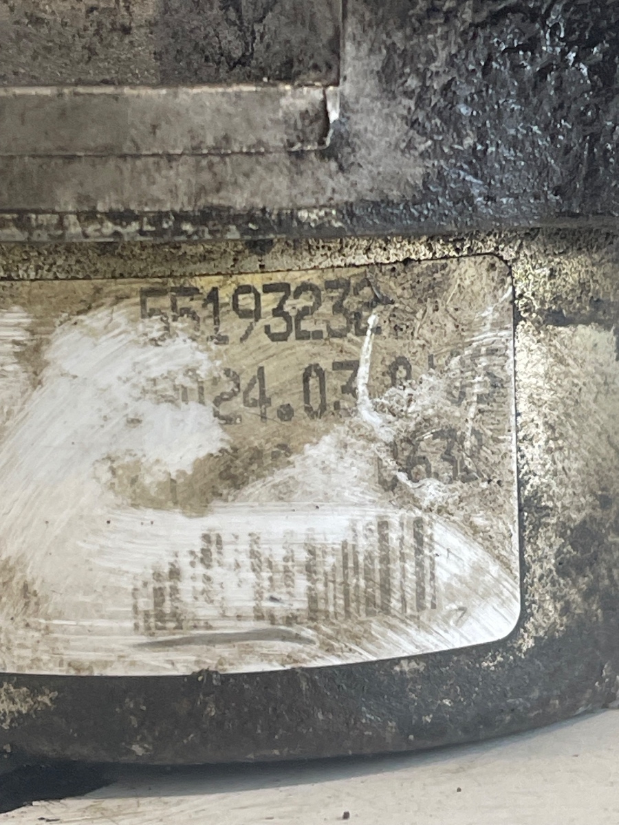 Pompa de vacuum OPEL AGILA B H08 2008 - 2014 1.3 CDTI D13A, Z 13 DTJ 55193232 – foto 2