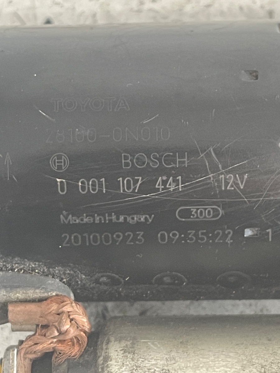 Electromotor TOYOTA YARIS _P9_ 2005 - >1.4D 0001107441 – foto 2