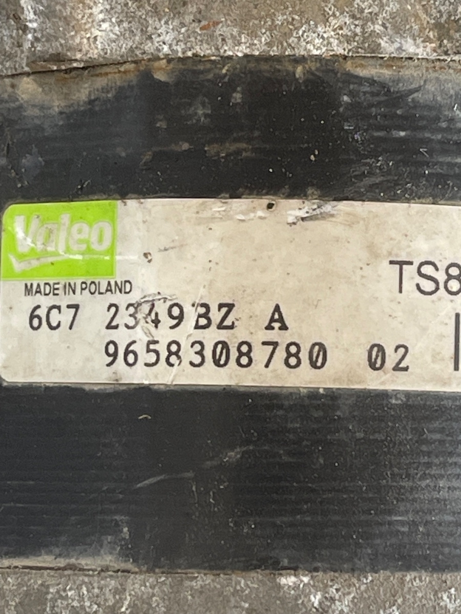 Electromotor CITROËN C3 I FC_, FN_ 2002 - >, PEUGEOT BIPPER AA_ 2008 - >, PEUGEOT 207 WA_, WC_ 2006 - > 1.4B 9658308780 – foto 3