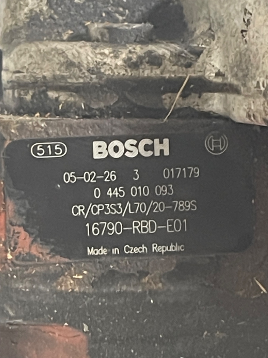 Pompa de injectie HONDA ACCORD VIII 2.2D - > 0445010093 / 16790-RBD-E01 – foto 2