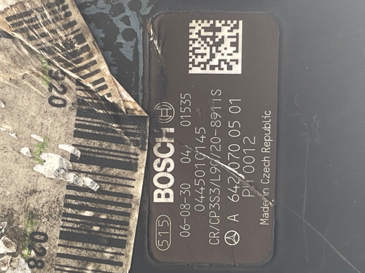 Pompa de inalta presiune MERCEDES-BENZ CLS C219 2004 - 2011 0445010145 A6420700501 – foto 3