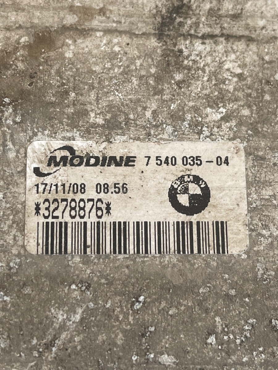 Radiator intercooler BMW 3 V  E92 2005 - 2013 335i  3278876 7540035-04 – foto 2